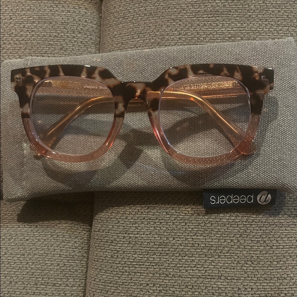 Tortoiseshell/Pink Reading Glasses - image 1